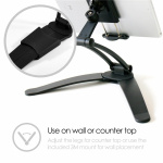 DESIRE2 View 2in1 Tablet Stand Black Portable or Wall Mounted