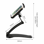 DESIRE2 View 2in1 Tablet Stand Black Portable or Wall Mounted