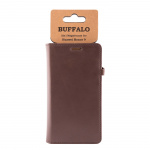 BUFFALO Wallet Leather Brown 3 Cardpockets Huawei Honor 9 BUFFALO Wallet Leather Brown 3 Cardpockets Huawei Honor 9