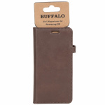 BUFFALO Wallet Leather Brown 3 Cardpockets Samsung Galaxy S8