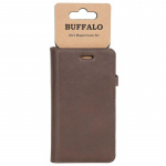 BUFFALO Wallet Leather Brown 3 Cardpockets Samsung Galaxy S9 BUFFALO Wallet Leather Brown 3 Cardpockets Samsung Galaxy S9