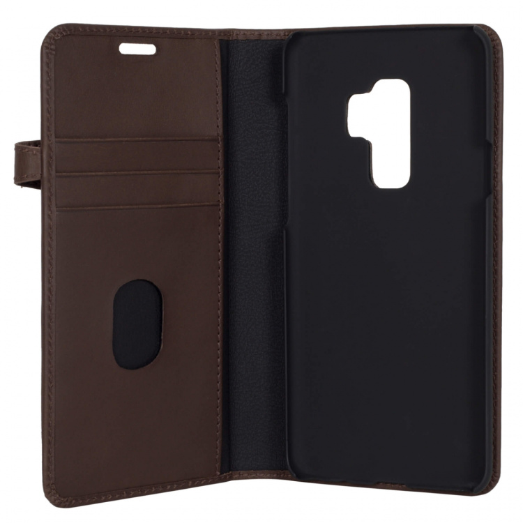 BUFFALO Wallet Leather Brown 3 Cardpockets Samsung Galaxy S9 Plus