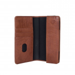BUFFALO Wallet Leather Brown 3 Cardpockets Universal to 5 BUFFALO Wallet Leather Brown 3 Cardpockets Universal to 5