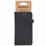 BUFFALO Wallet Leather Black 3 Cardpockets Huawei Honor 8