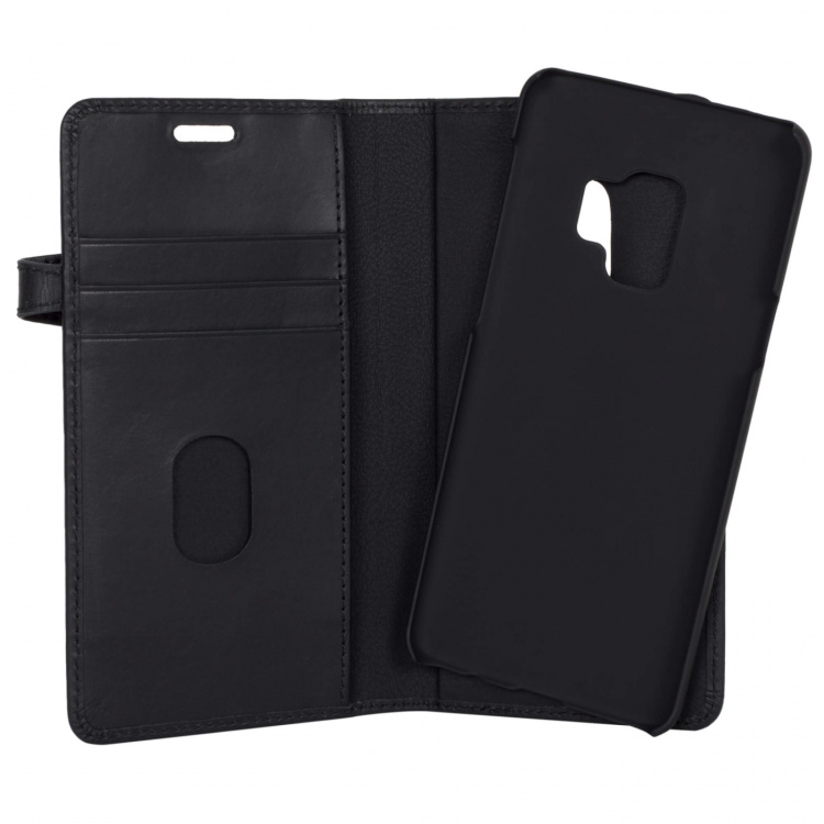 BUFFALO Wallet Leather Black 3 Cardpockets Samsung Galaxy S9 BUFFALO Wallet Leather Black 3 Cardpockets Samsung Galaxy S9