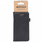 BUFFALO Wallet Leather Black 3 Cardpockets Samsung Galaxy S9 Plus