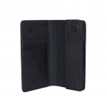 BUFFALO Wallet Leather Black 3 Cardpockets Universal up to 5 BUFFALO Wallet Leather Black 3 Cardpockets Universal up to 5