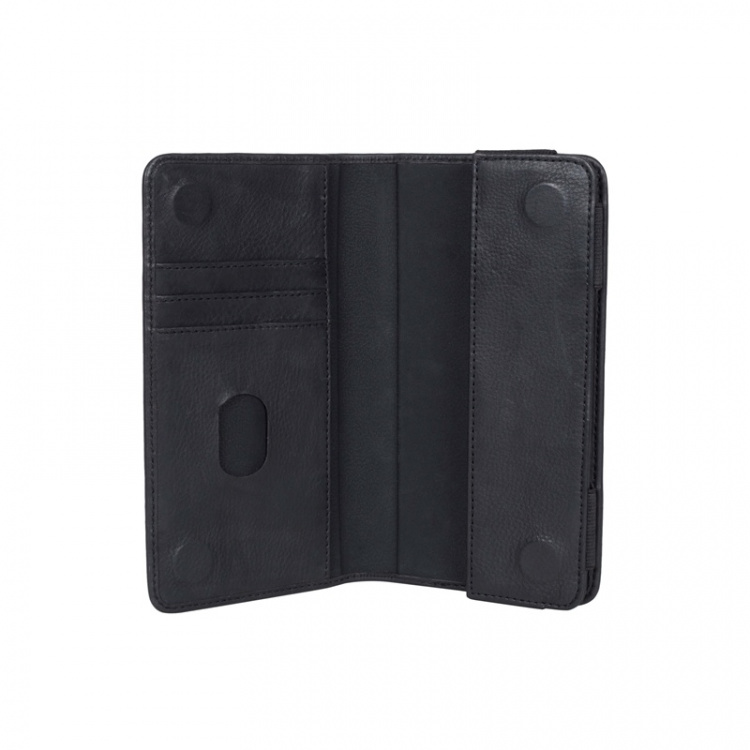 BUFFALO Wallet Leather Black 3 Cardpockets Universal up to 5,5 BUFFALO Wallet Leather Black 3 Cardpockets Universal up to 5,5