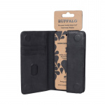 BUFFALO Wallet Leather Black 3 Cardpockets Universal up to 5,5 BUFFALO Wallet Leather Black 3 Cardpockets Universal up to 5,5