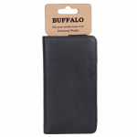 BUFFALO Wallet Leather Black 3 Cardpockets Universal up to 5,5 BUFFALO Wallet Leather Black 3 Cardpockets Universal up to 5,5