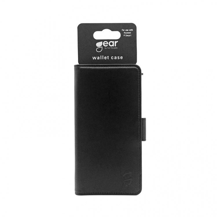 GEAR Wallet Black 3 Cardpockets Huawei P Smart 2017/18
