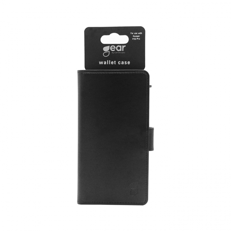 GEAR Wallet Black 3 Cardpockets Huawei P20 PRO GEAR Wallet Black 3 Cardpockets Huawei P20 PRO