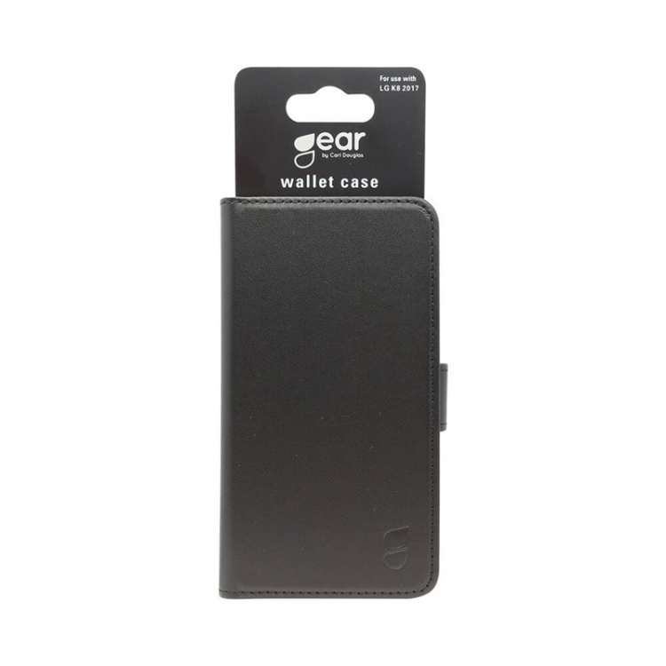 GEAR Wallet Black 3 Cardpockets LG K8 (2017)
