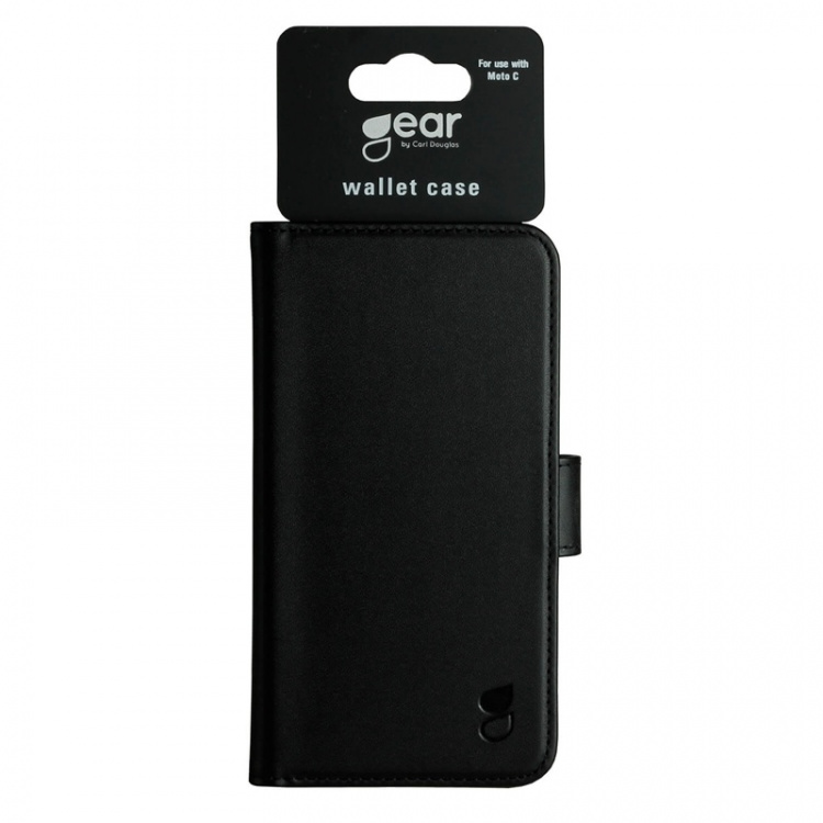 GEAR Wallet Black 3 Cardpockets Moto C