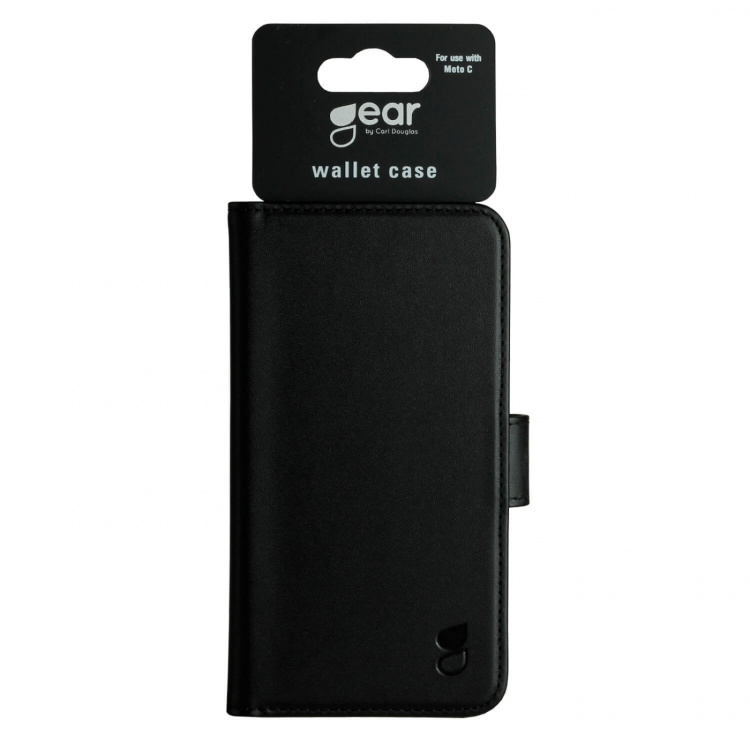 GEAR Wallet Black 3 Cardpockets Moto C