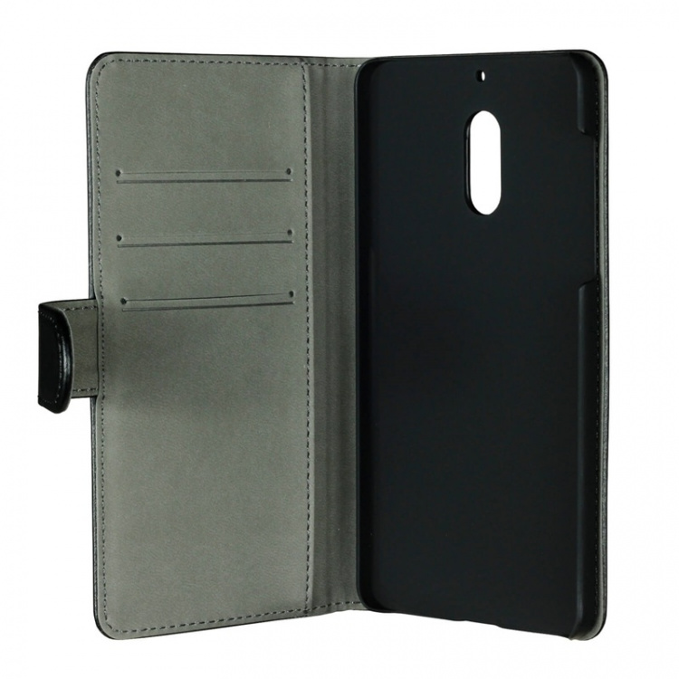 GEAR Wallet Black 3 Cardpockets Nokia 6  GEAR Wallet Black 3 Cardpockets Nokia 6