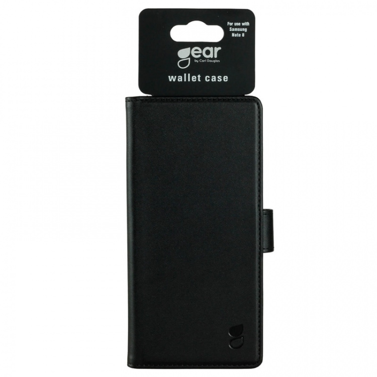 GEAR Wallet Black 3 Cardpockets Samsung Galaxy Note 8 GEAR Wallet Black 3 Cardpockets Samsung Galaxy Note 8
