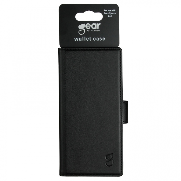 Gear Plånboksväska Svart Xperia Xa1 5 Gear Plånboksväska Svart Xperia Xa1 5