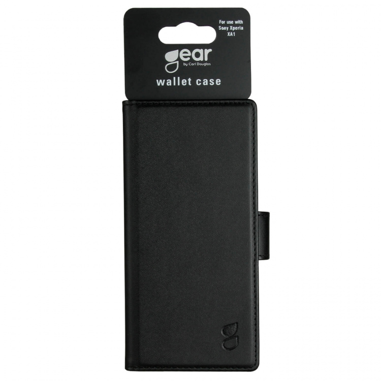Gear Plånboksväska Svart Xperia Xa1 5 Gear Plånboksväska Svart Xperia Xa1 5