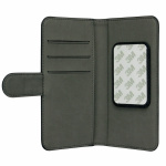 GEAR Wallet Black Magnet/Glue 3 Cardpockets universal to 5