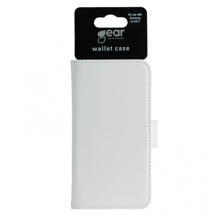 GEAR Wallet White 3 Cardpockets Samsung Galaxy J3 2017