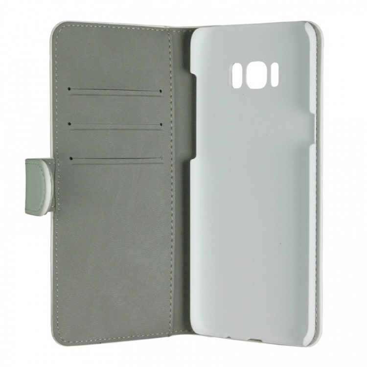 GEAR Wallet White 3 Cardpockets Samsung Galaxy S8 Plus