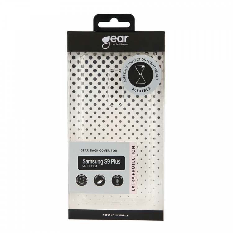 GEAR Mobilecover Transparent TPU Samsung S9 Plus