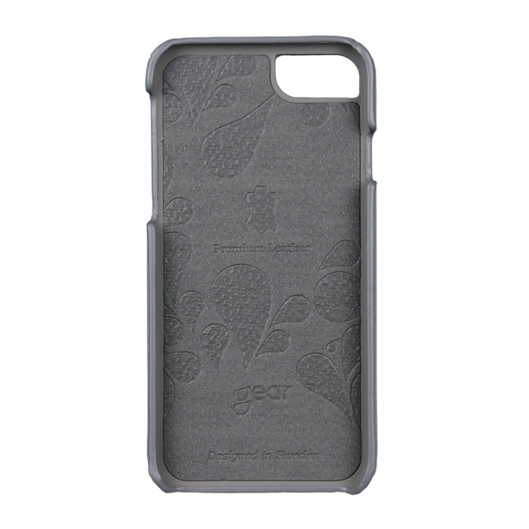 ONSALA COLLECTION Cover Leather Grey iPhone 6/7/8/SE2020 ONSALA COLLECTION Cover Leather Grey iPhone 6/7/8/SE2020