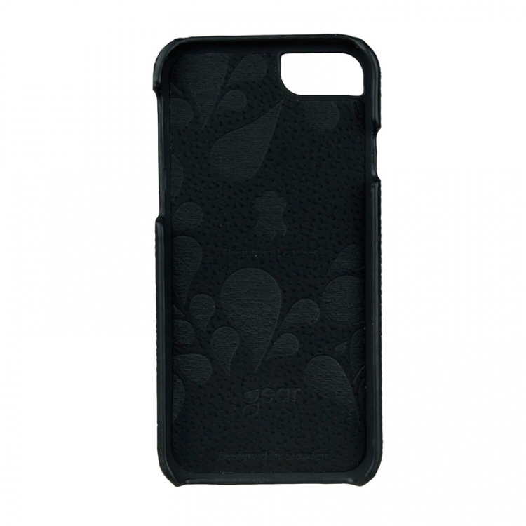 ONSALA COLLECTION Cover Leather Black iPhone 6/7/8/SE2020 ONSALA COLLECTION Cover Leather Black iPhone 6/7/8/SE2020