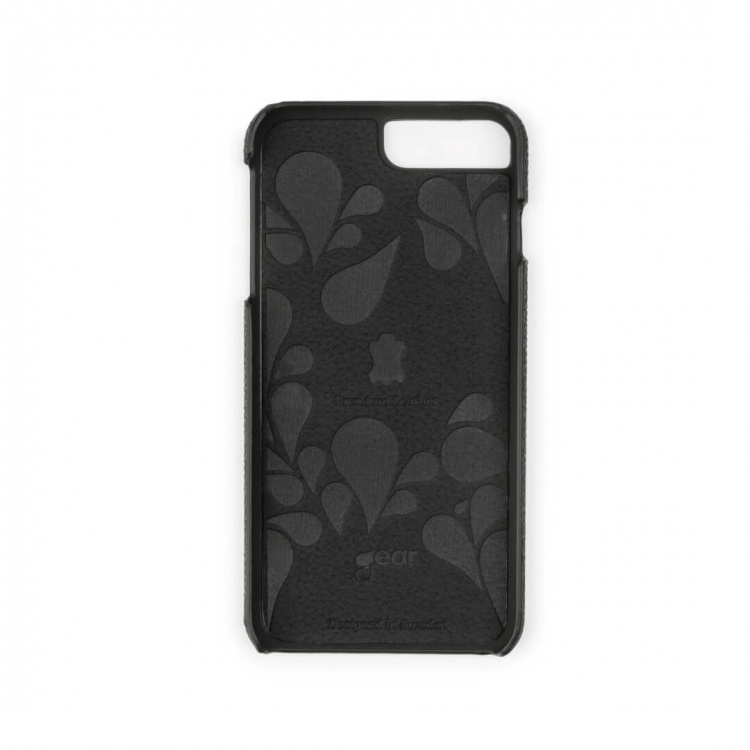 ONSALA COLLECTION Cover Leather Black iPhone 6/7/8 PLUS ONSALA COLLECTION Cover Leather Black iPhone 6/7/8 PLUS