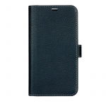 ONSALA COLLECTION Wallet Leather Navi Blue iPhone X/XS