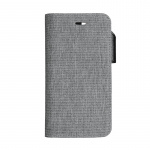 ONSALA COLLECTION Wallet Textile Grey iPhone X/XS ONSALA COLLECTION Wallet Textile Grey iPhone X/XS