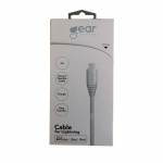 GEAR USB Cable Lightning 3.0m White MFI