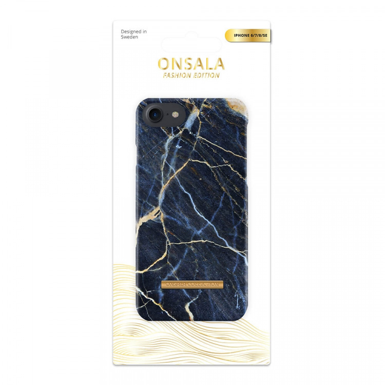 ONSALA COLLECTION Mobile Cover Soft Black Galaxy Marble iPhone6/7/8/SE2020 ONSALA COLLECTION Mobile Cover Soft Black Galaxy Marble iPhone6/7/8/SE2020
