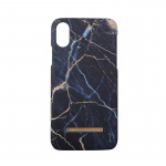 ONSALA COLLECTION Mobile Cover Soft Black Galaxy Marble iPhone X/XS