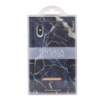 ONSALA COLLECTION Mobile Cover Soft Black Galaxy Marble iPhone X/XS