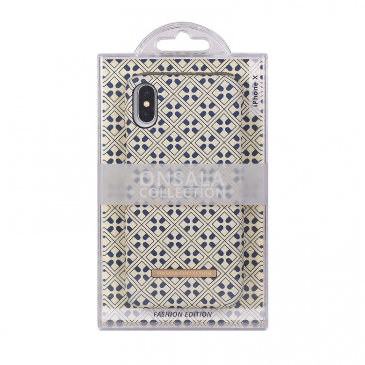 ONSALA COLLECTION Mobile Cover Soft Blue Marocco iPhone X/XS