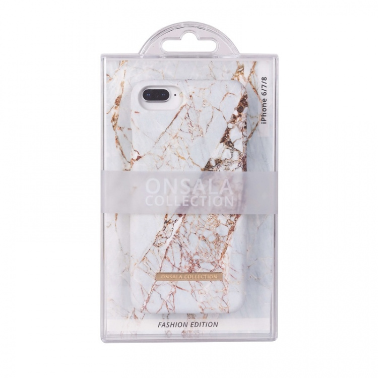 ONSALA COLLECTION Mobile Cover Soft White Rhino Marble Iphone6/7/8/SE2020