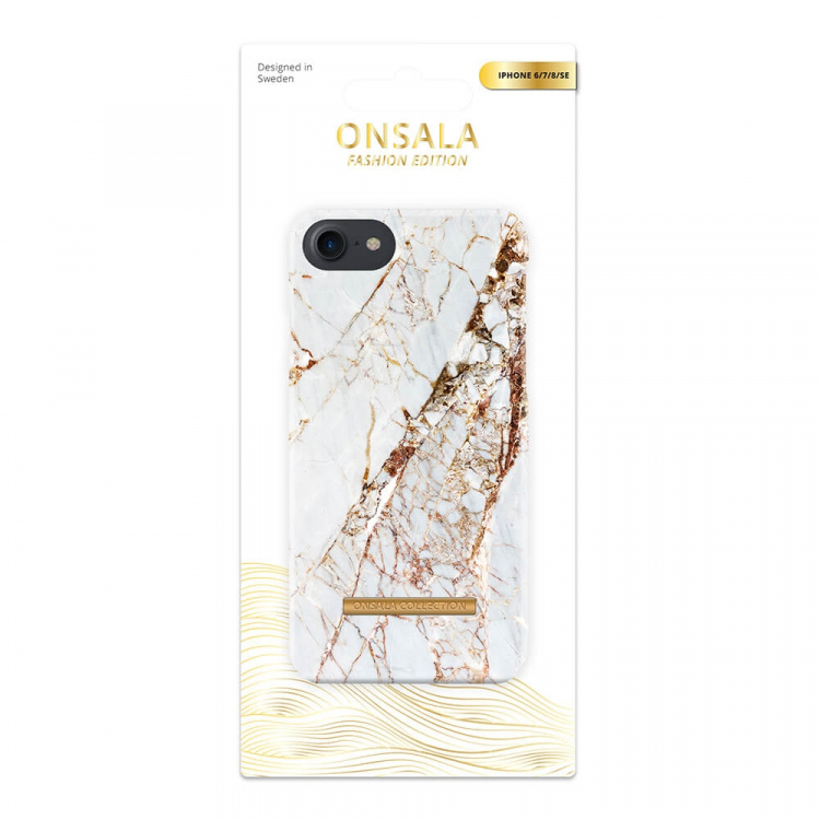 ONSALA COLLECTION Mobile Cover Soft White Rhino Marble Iphone6/7/8/SE2020
