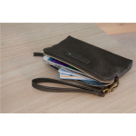 Smartphone Wallet Air for Sam sung Galaxy S5, L, Dark Grey/D