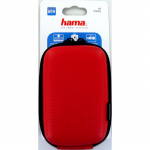 Hardcase Carbon Style Camera Bag, 60 H, red