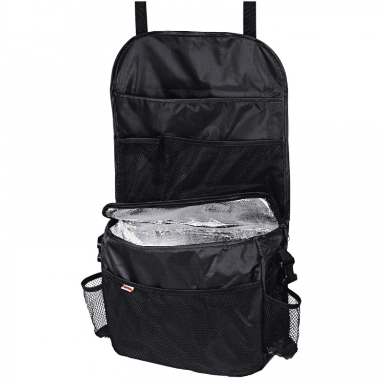 HAMA Bilorganisatör, fickor för dryck, Svart