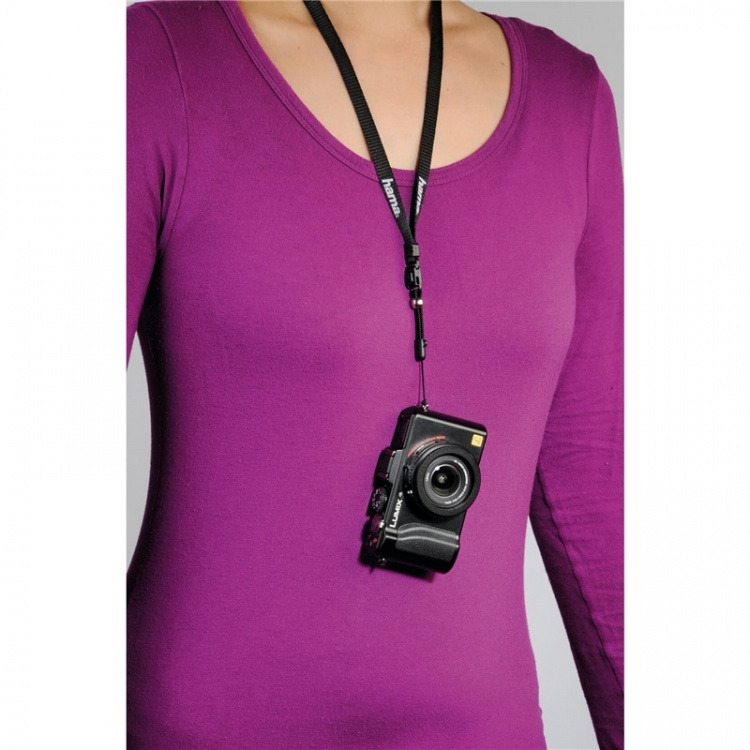 HAMA Kamerarem Snabblås 45 cm Svart