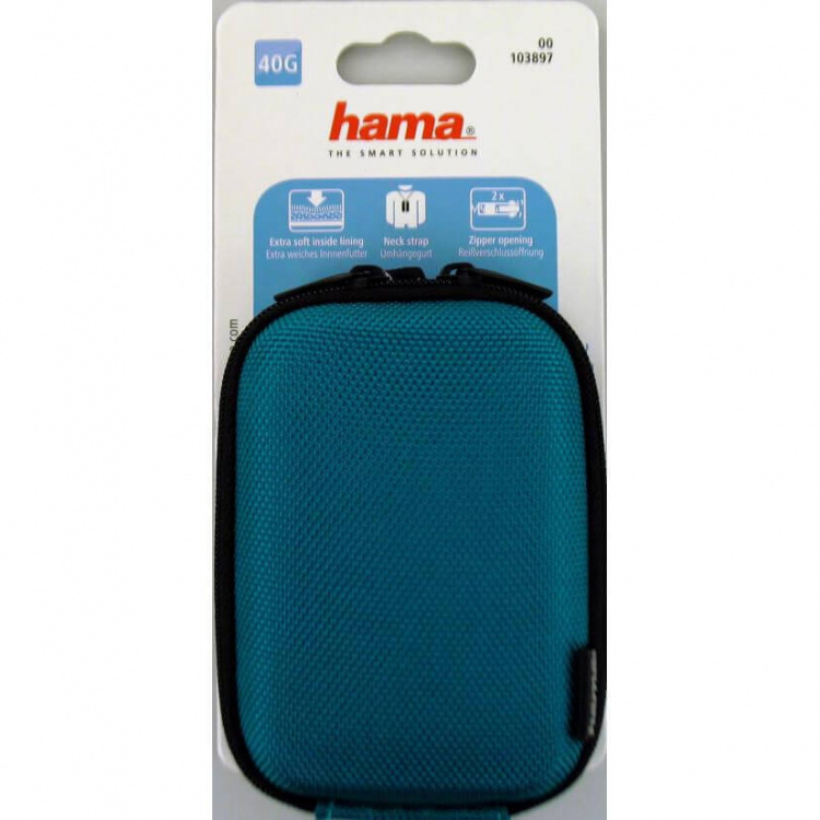 Hardcase Colour Style Camera Bag, 40 G, petrol Hardcase Colour Style Camera Bag, 40 G, petrol