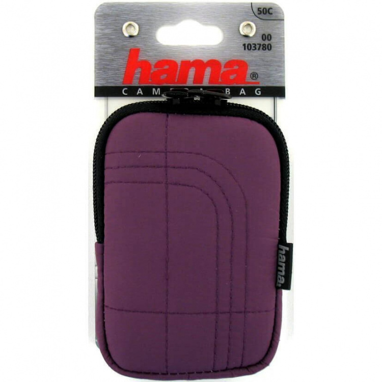 Fancy Memory Camera Bag, 50 C , Purple