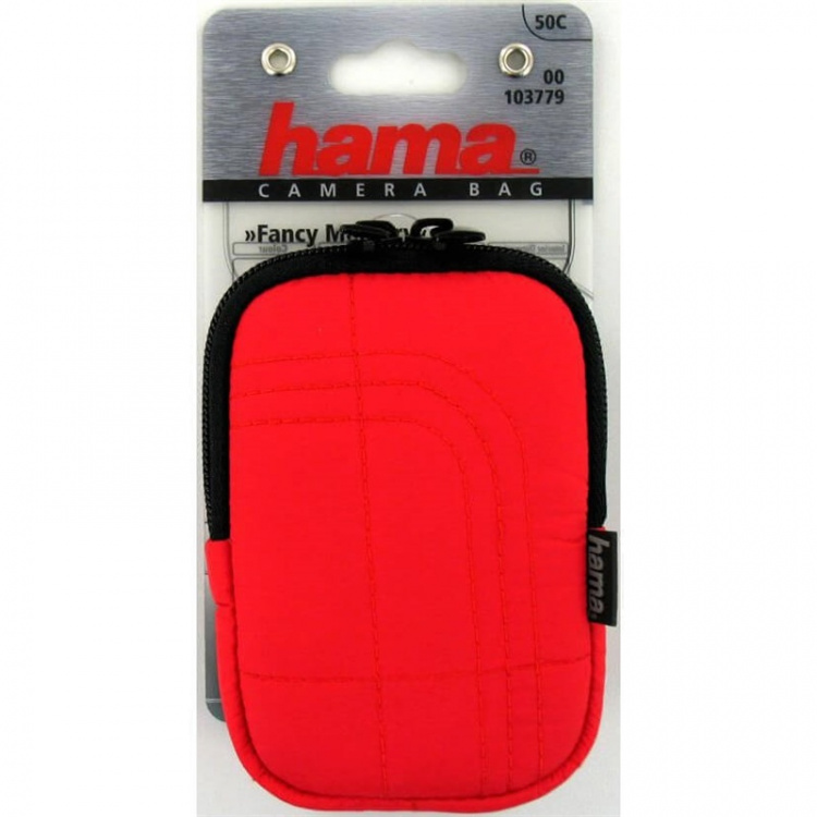 Fancy Memory Camera Bag, 50 C , red