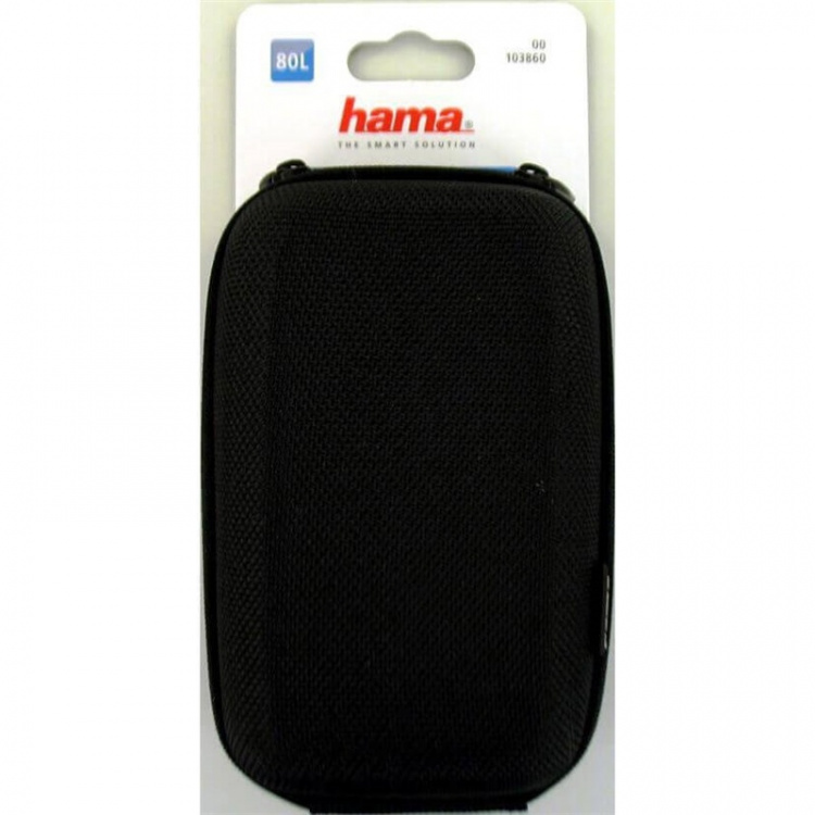 HAMA Kompaktväska Hardcase 80L Color Style Svart HAMA Kompaktväska Hardcase 80L Color Style Svart