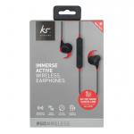 KitSound Immerse Active ANC Wireless Headphones Red