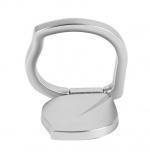 GEAR Finger Ring Leaf Rose Rotating Fingerholder with Standfunktion