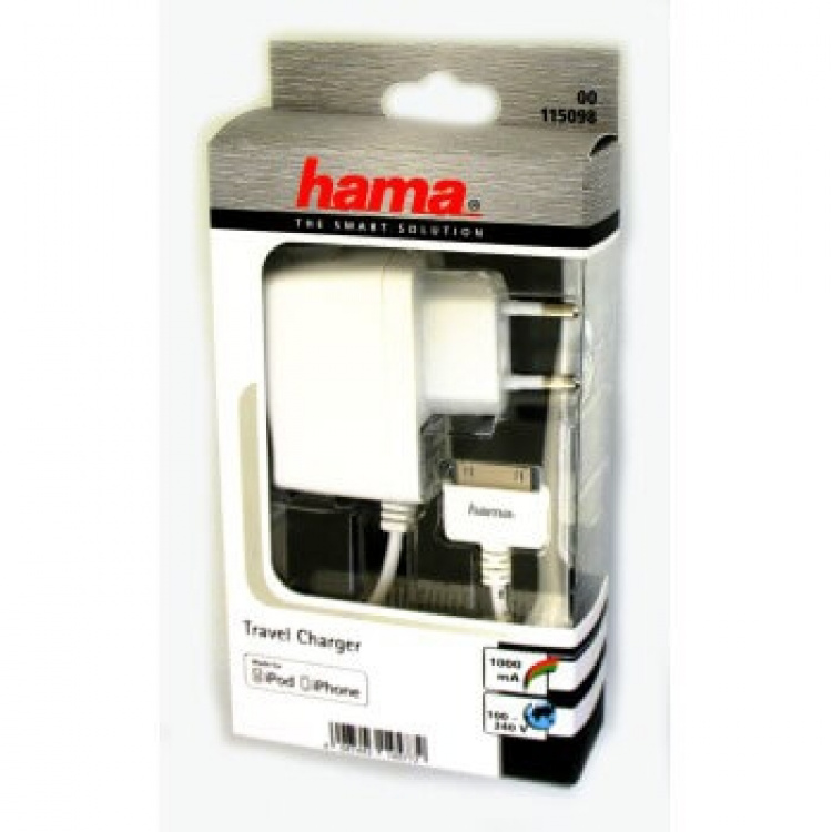 Travel Charger for Apple iPho ne 3G/3G S/4/4S and iPod MFI